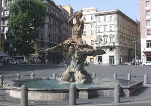 Fontana del Tritone Roma